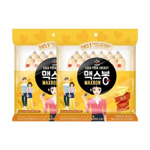 제일제당 비비고 맥스봉치즈 455g(35gx13개입)_2봉지, 455g, 2개