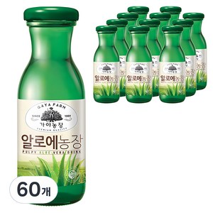 가야농장 알로에농장 180ml, 60개