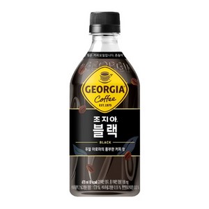 코카-조지아블랙470ml(24페트), 470ml, 24개