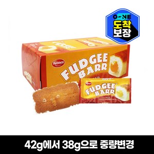 레비스코 퍼지바 밀크 과자케이크, 42g, 12개