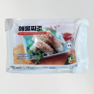 골든피트 해물짜조 300g 짜조 베트남 쌀국수 아이들간식 업소용 급식용 에어프라이어, 1개