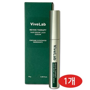 바이브랩 리바이브 테라피 헤어 브로우 래쉬 세럼 10ml 속눈썹영양제, 1개