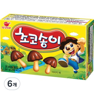 오리온 초코송이, 50g, 6개