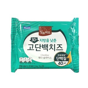 매일 상하치즈 지방을 낮춘 고단백치즈, 18g, 60개