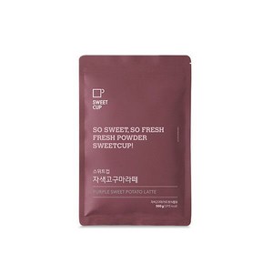 스위트컵 자색 고구마 라떼 파우더, 500g, 1개입, 10개