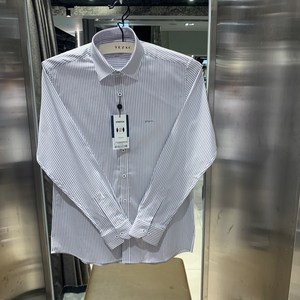 [예작]남성 와이셔츠 은은한 런던 스트라이프 스트레치 신축성이 있어서 편한슬림핏 긴팔 셔츠(YJ4FBS161BL)