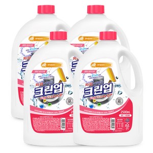 크린업 섬유유연제 로즈향 2.5L X 4개