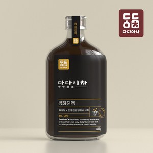 다다이차 무설탕 9가지 전통약재 쌍화진액, 1박스, 1개입, 600g