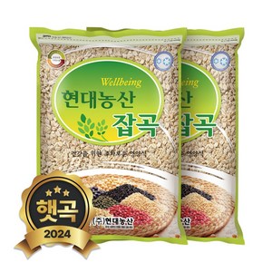 현대농산 국산 압맥 2kg (1kgX2봉), 2개