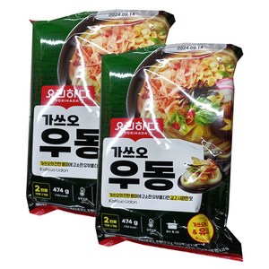 요리하다 가쓰오우동(474G)X2_(총4인분), 단품, 474g, 2개