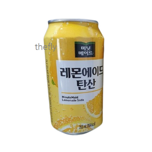 미닛메이드 레몬에이드 탄산, 355ml, 24개