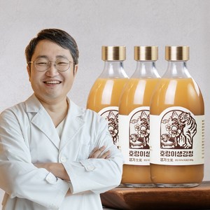 팔팔호랑이 꿀 생강청 생강차 <생기>, 3개, 3개입, 400ml