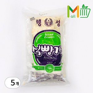 MMMALL 행성 빵가루 습식 돈까스 식빵가루, 2kg, 5개