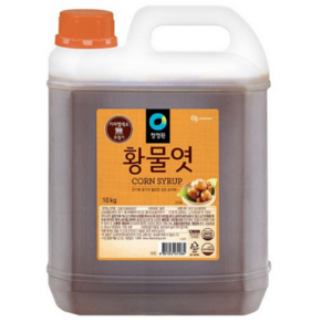 대상 청정원 황물엿, 10kg, 4개