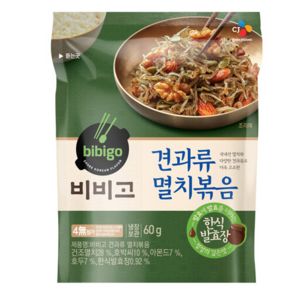 CJ 비비고 견과류멸치볶음60g, 60g, 3개