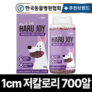 펫생각 하루조이 미니말랑 저칼로리 자색고구마 노즈워크 강아지 간식 다이어트 칭찬 보상 교육 훈련용 대용량 간식, 200g, 1개