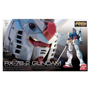 RG 01 RX-78-2 퍼스트건담 - 반다이 건프라 프라모델, 1개