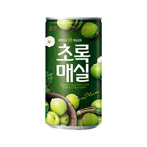 웅진 초록매실 음료선물세트, 180ml, 30개