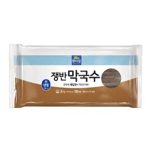 면사랑 쟁반 막국수2kg 6개 냉동 웰빙 분식점 업소용 식자재, 2kg