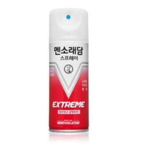 멘소래담 익스트림 핫 스프레이파스 에스 180ml, 1개입, 6개