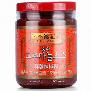 이금기 오뚜기 중화 고추마늘소스, 226g, 1개