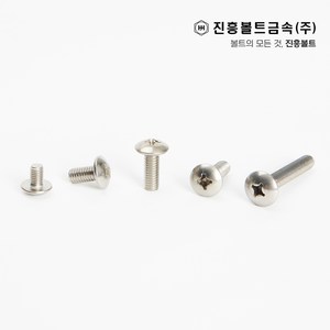 스텐 트러스 머리 볼트(6mm ~ 50mm) M3 M4 M5 M6, 12mm, 1개