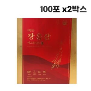 니몸내몸 6년근 장홍삼 에브리데이 홍삼 스틱 100p, 1kg, 2개