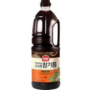해표 고소한 참기름, 1.8L, 1개