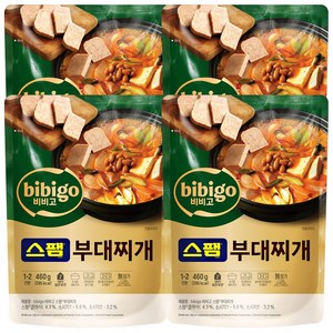 비비고 스팸 부대찌개 460g, 4개