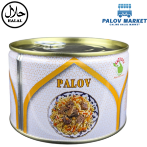 HALAL PLOV(PILAF) STEW 400g SHOHONA 할랄 플로프 통조림 400g, 2개