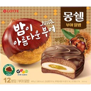 몽쉘 부여 알밤, 408g, 1개