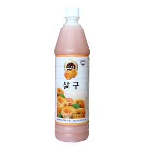 청솔 살구 주스 835ml 음료베이스, 1개