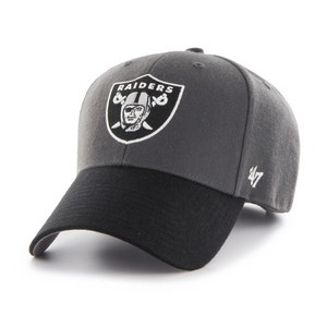 47 Brand OAKLAND RAIDERS CHARCOAL TWO TONE 47 MVP