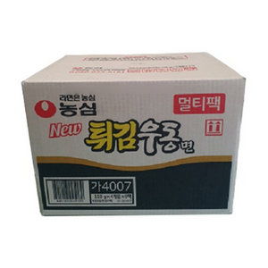 농심 튀김우동면 멀티팩, 118g, 32개