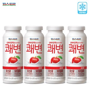 파스퇴르 쾌변요구르트 사과150ml, 150ml, 4개