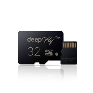 DEEPFLY 딥플라이 블랙박스 Mico SD 정품 메모리카드 32GB, 1개