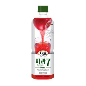 참존식품 사과7베이스 835ml, 3개