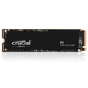 마이크론 Crucial P3 M.2 2280 NVMe SSD, 500GB