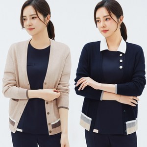 [더유니폼랩] 병원 간호사 유니폼 가디건 여성 오피스 상의 단체 유니폼 근무복
