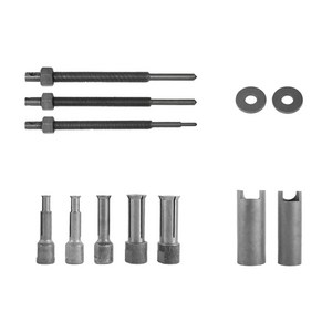 오토바이 베어링 풀러 8pcs 내부 베어링 제거 도구 키트 0.35 인치 (9mm)에서 0.91inch (23mm)의 직경, 1개