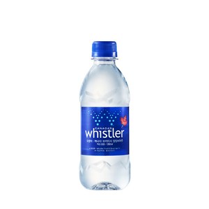 [신제품] 캐나다 프리미엄 빙하수 휘슬러생수, 350ml, 24개