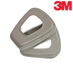 3M 5N11 5P71 501 양구형 정화통 리테이너 결합용 방진필터 (10EA), 1개