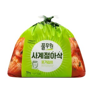 풀무원식품 [생산직송] 사계절 아삭 포기김치 10kg, 1개