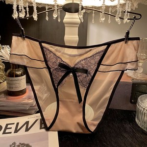 여성용 리본 레이스 팬티 망사 삼각팬티 Women's Underpants 뉴타임즈 Y315S712