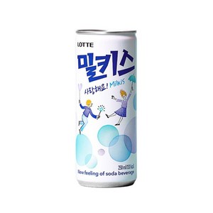 밀키스 탄산음료, 250ml, 9개