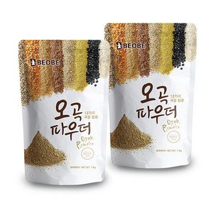 베오베 오곡파우더 1kg 2개세트, 2개