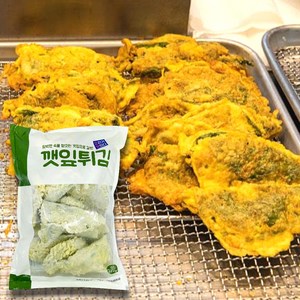 푸드라인_ 깻잎튀김, 2개, 1kg