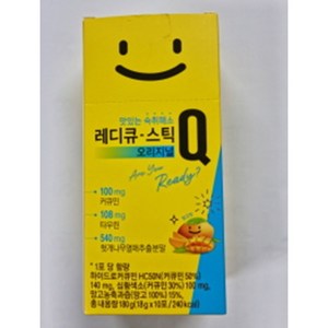 레디큐 스틱 오리지널 맛있는 숙취해소 젤리 10p, 180g, 4개