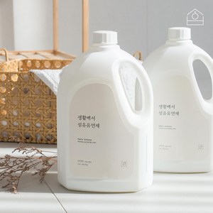 생활백서 섬유유연제 1+1, 2.5L, 2개