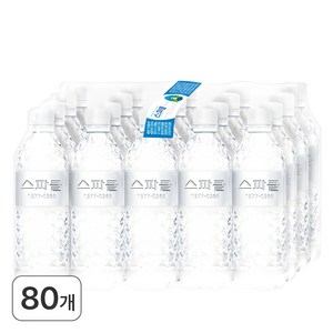 스파클 생수 무라벨, 500ml, 80개